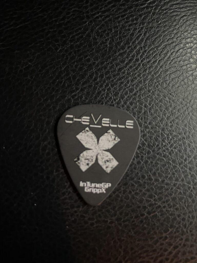 Chevelle guitar pick